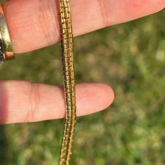 INTERPOL vintage 1960 analog watch fancy necklace 16 inches - Picture 5 of 5